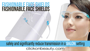 Fashionable Face Shield w/ Face Mask