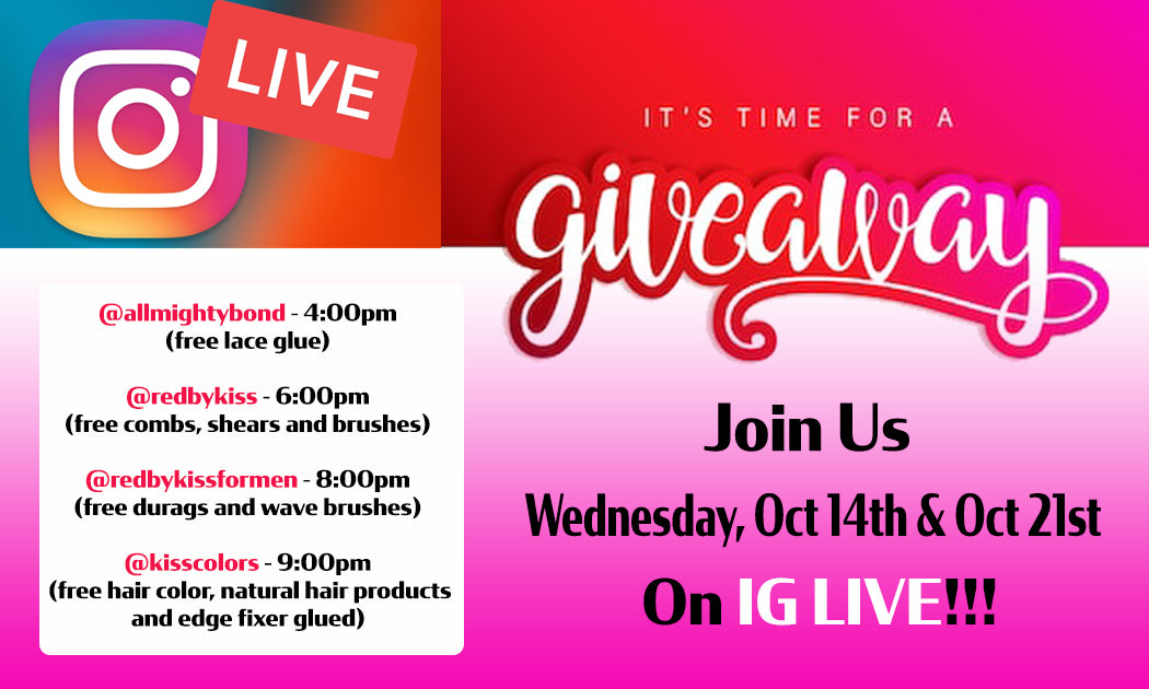 IG LIVE GIVEAWAYS - FREE PRODUCTS