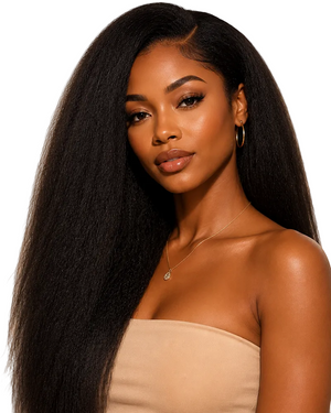 Kinky Straight Crochet Hair 10A
