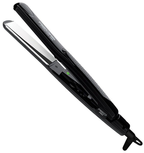 Red Pro Titanium Flat Iron